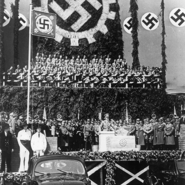 Речь Гитлера на открытии завода Volkswagen